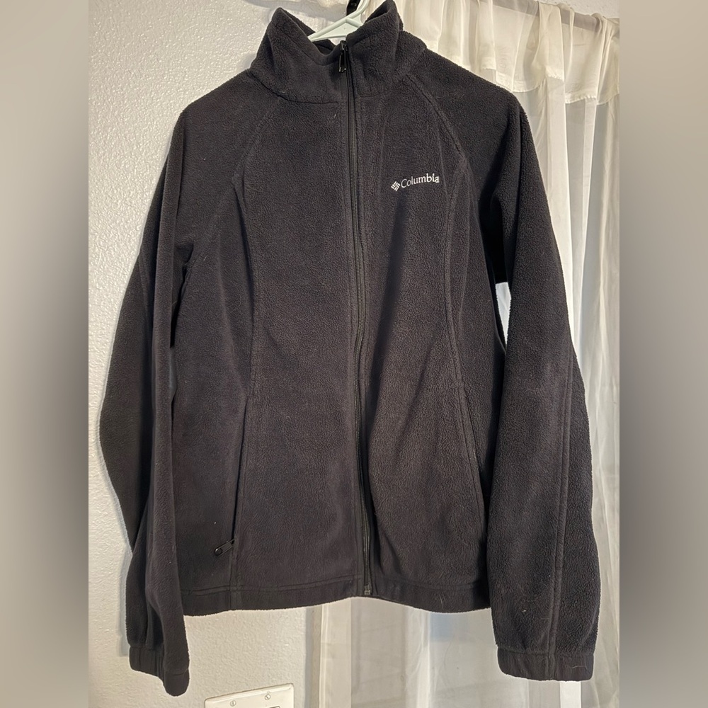 Columbia Charcoal Fleece Jacket